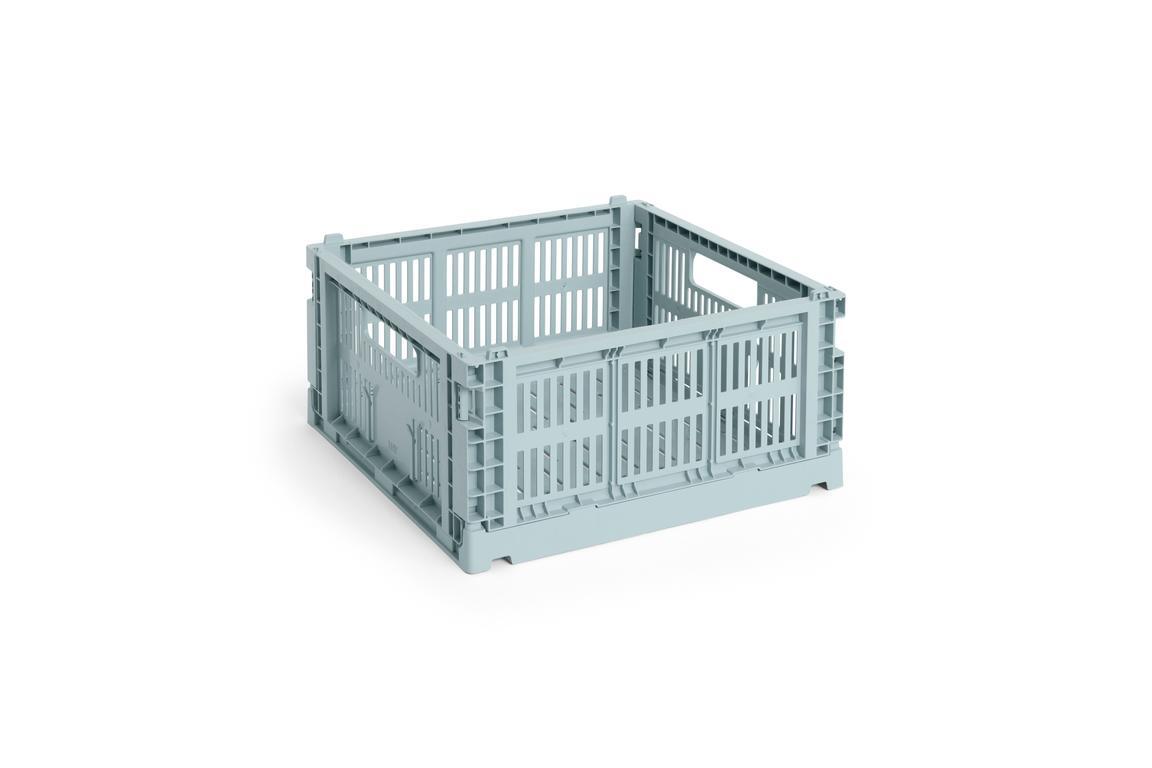 Colour Crate Square kasse, M - Dusty blue